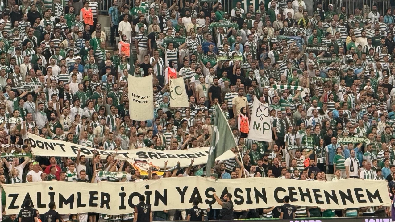Bursaspor taraftarından Kızılyıldız'a mesaj