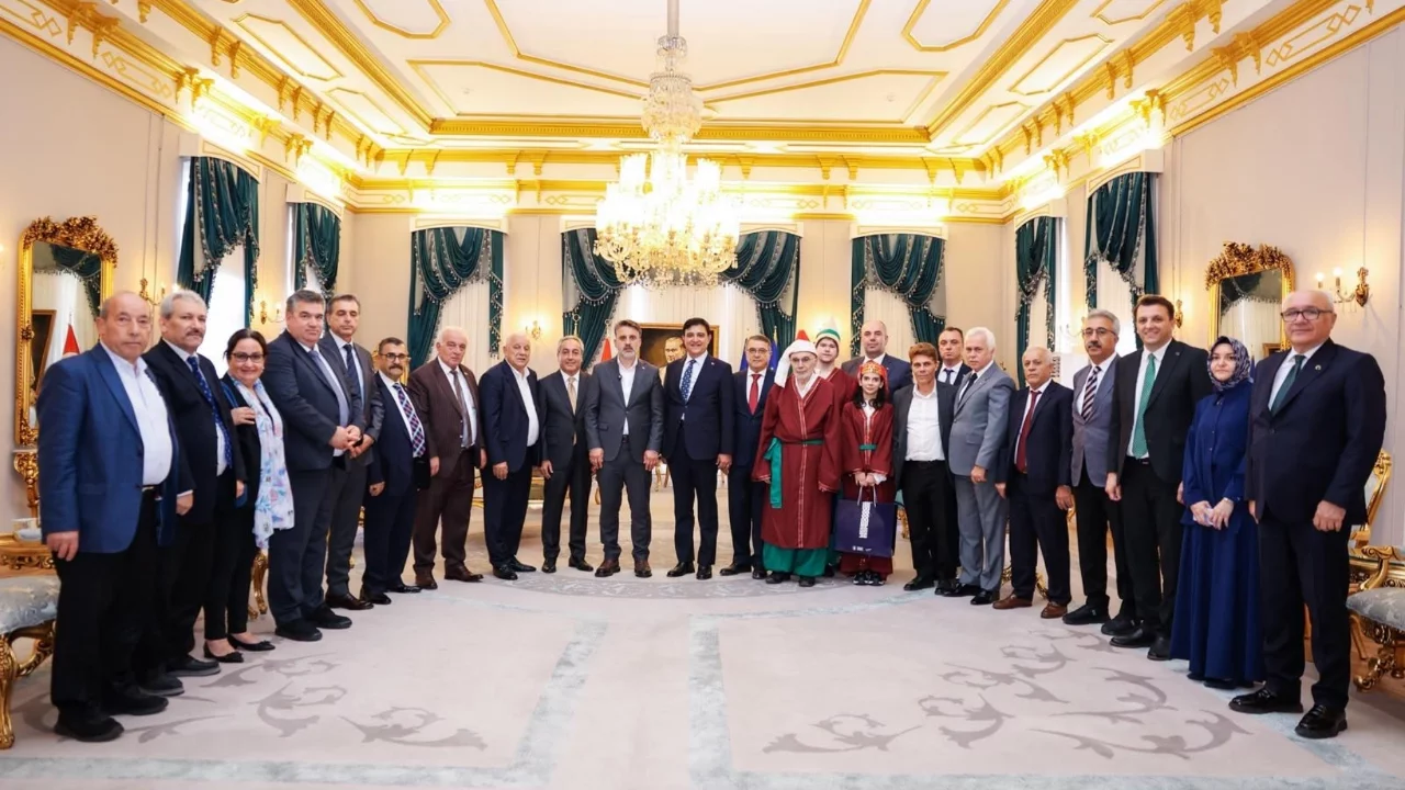 Bursa Büyükşehir Belediye Başkan Vekili Şahin Biba ahileri ağırladı