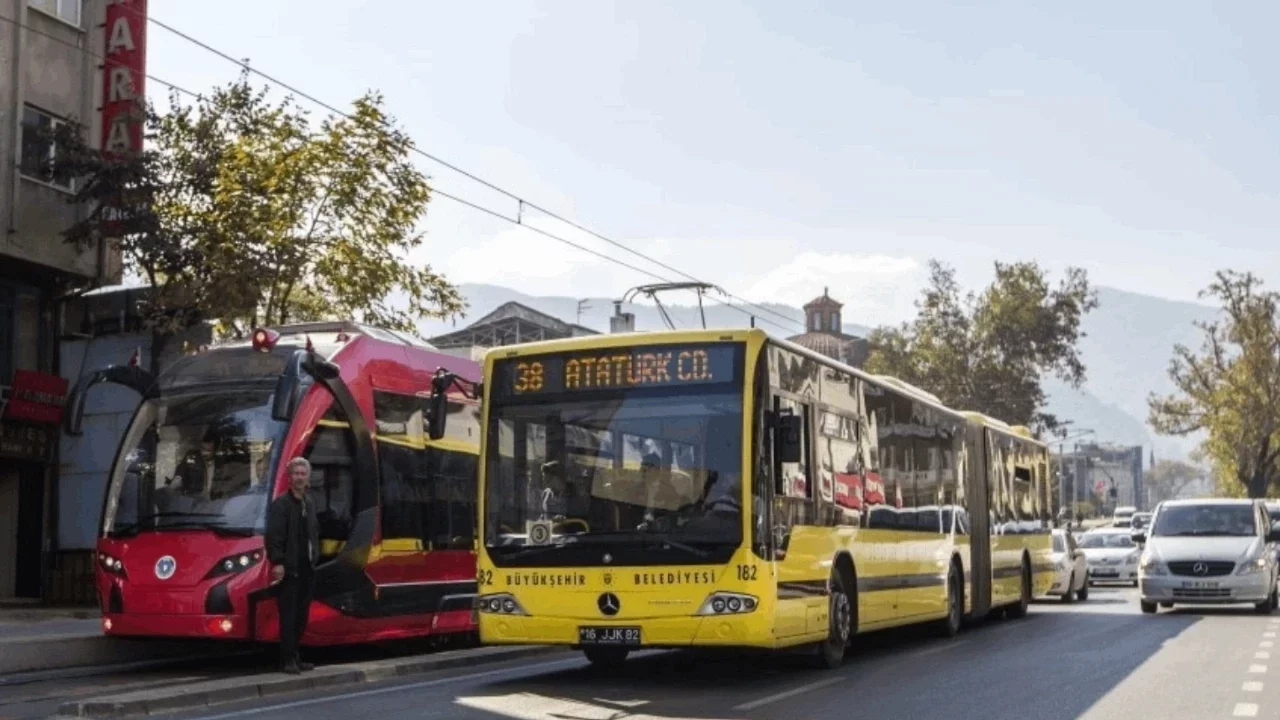 Bursa'da toplu ulaşıma zam geldi!