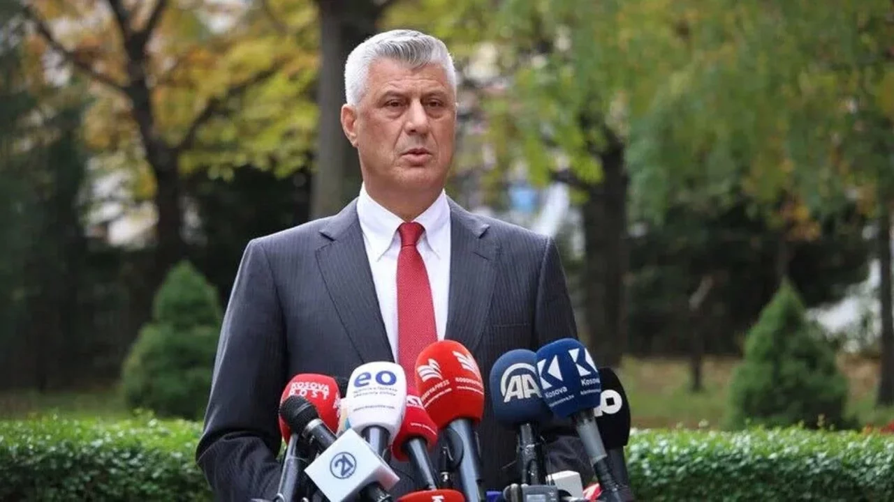 Eski Kosova Cumhurbaşkanı Hashim Thaçi'ye 25 yıl hapis cezası