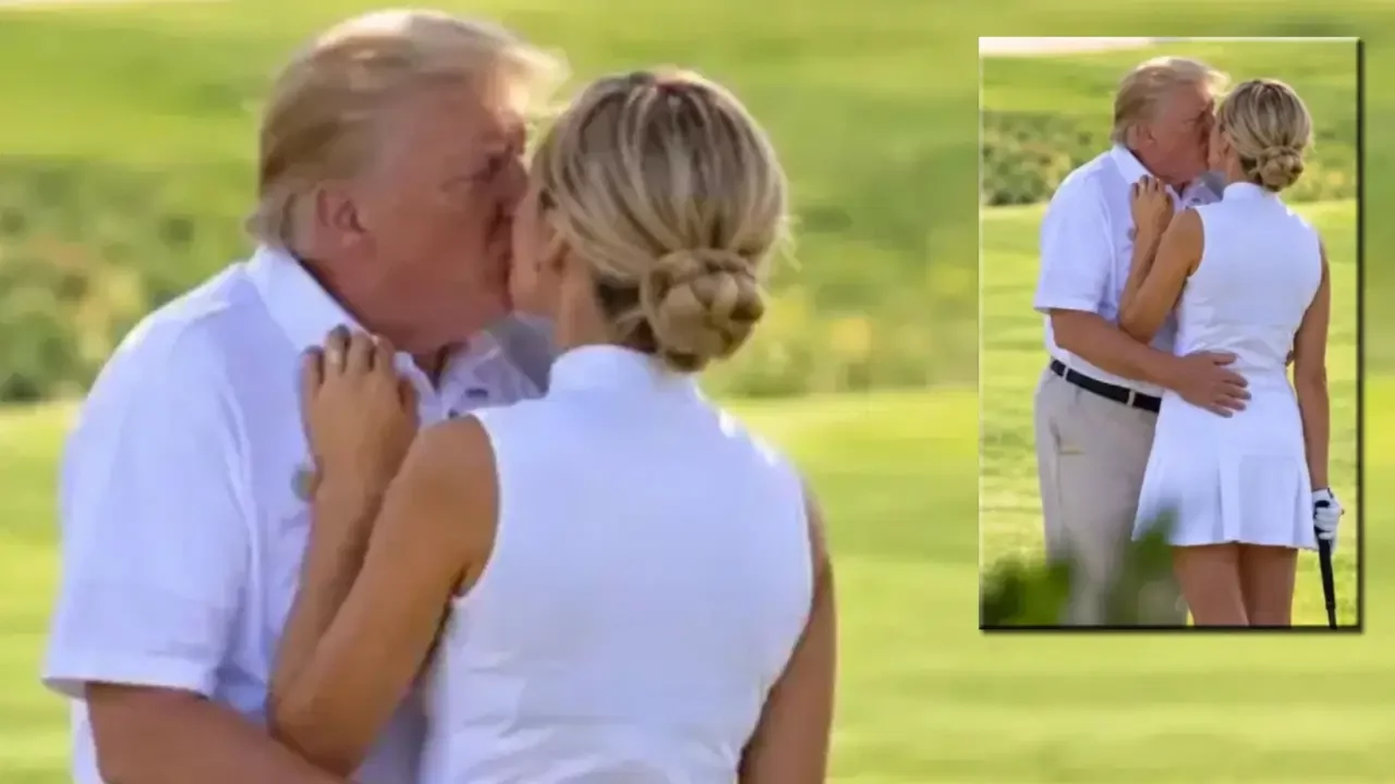 ABD Başkanı Donald Trump'ın yardımcısını öptüğü fotoğraf ortalığı karıştırdı