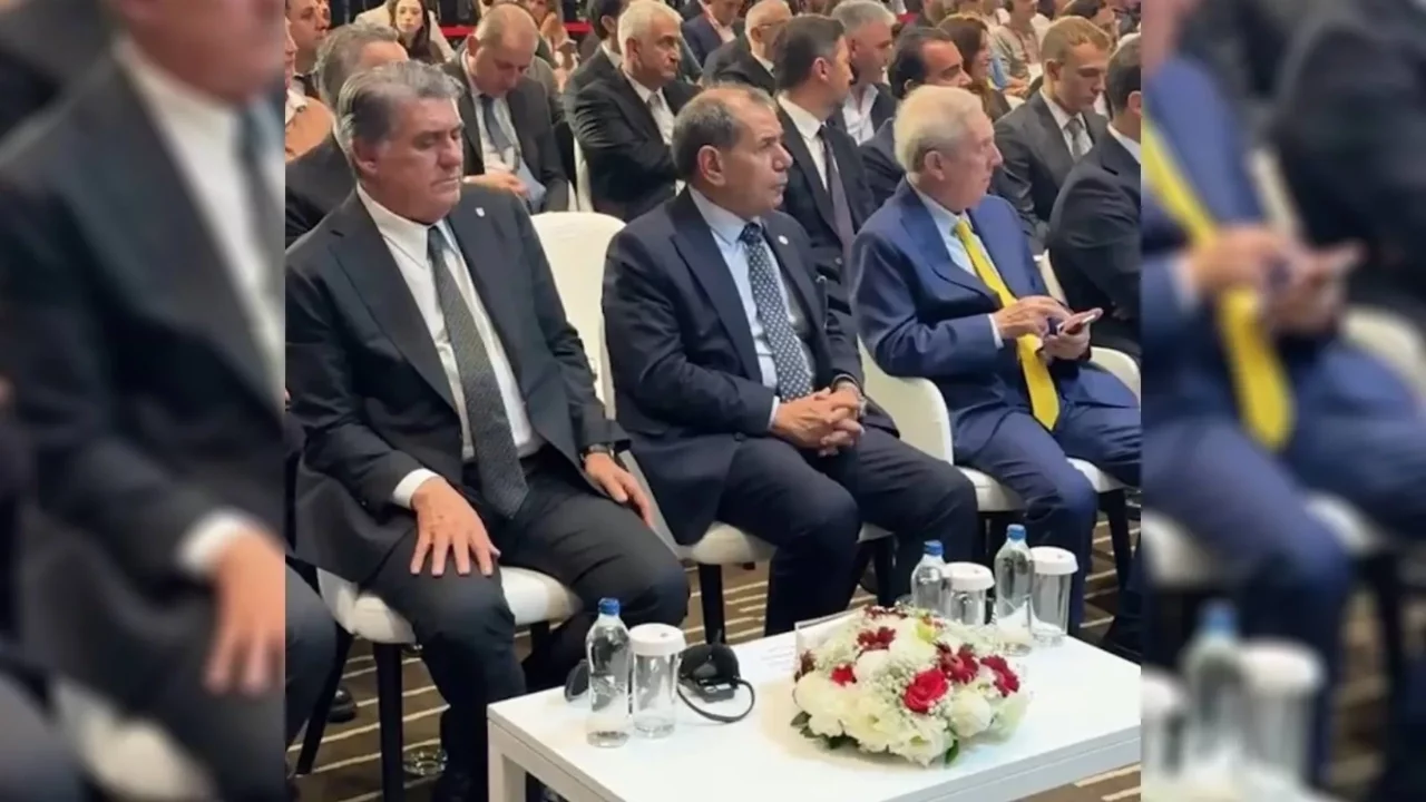 Aziz Yıldırım, Dursun Özbek ve Serdal Adalı bir araya geldi