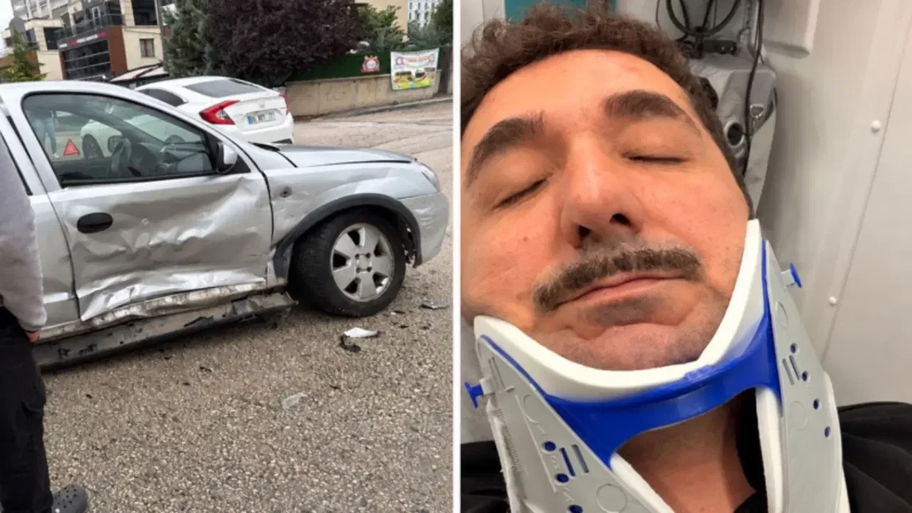 Evlilik Güzeldir dizisinin oyuncusu Uğur Akay trafik kazası geçirdi