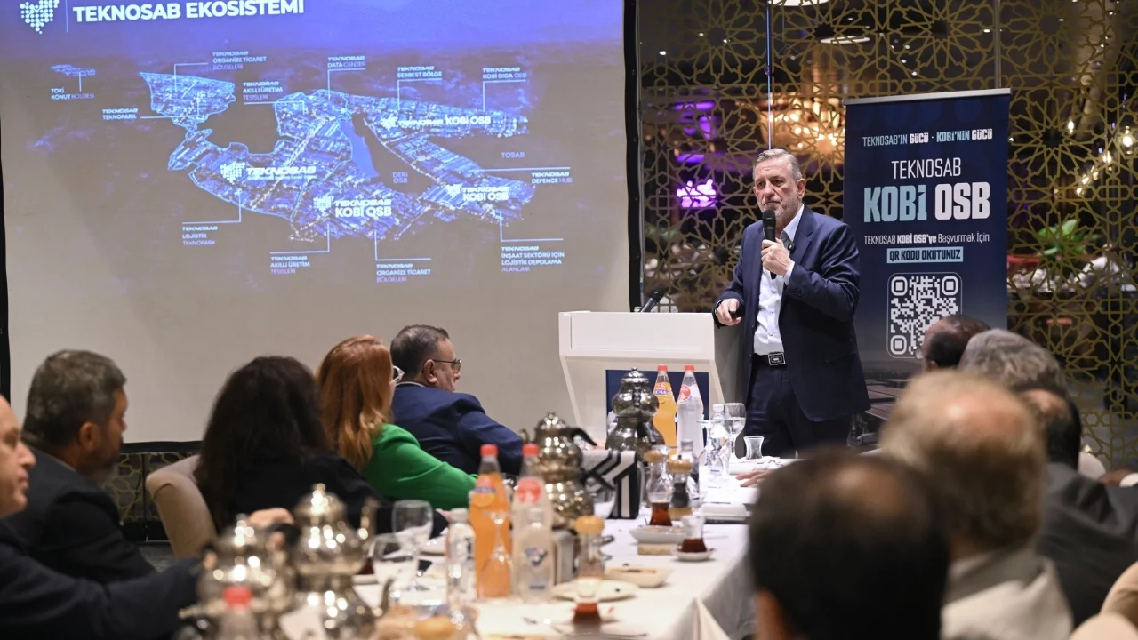 BTSO Başkanı Burkay Bursa OSB'de iş dünyası ile bir araya geldi