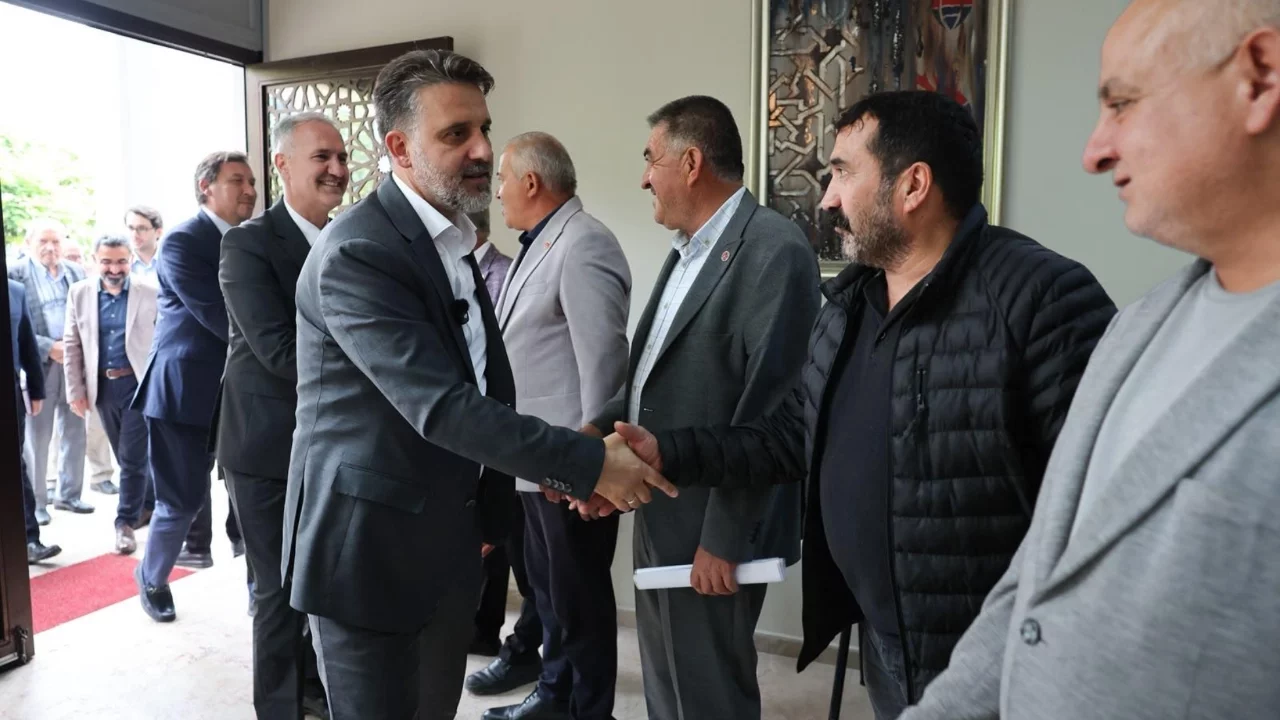 Bursa Büyükşehir Belediye Başkan Vekili Biba'dan İnegöllü muhtarlara müjde