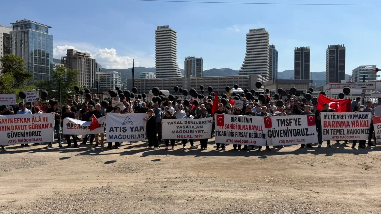 Nilüfer'deki Bursa Carrefour arazisinde eylem!