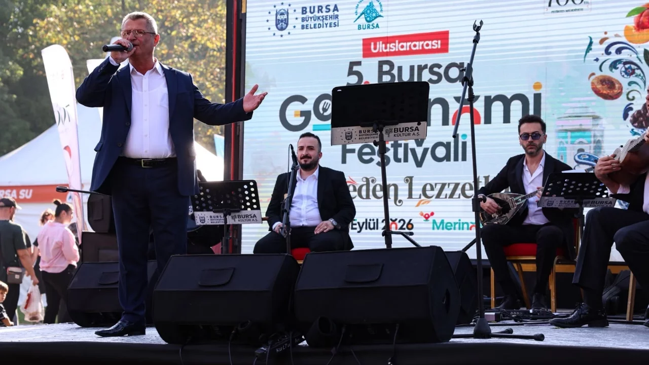 Uluslararası Bursa Gastronomi Festivali'nde müzik ziyafeti