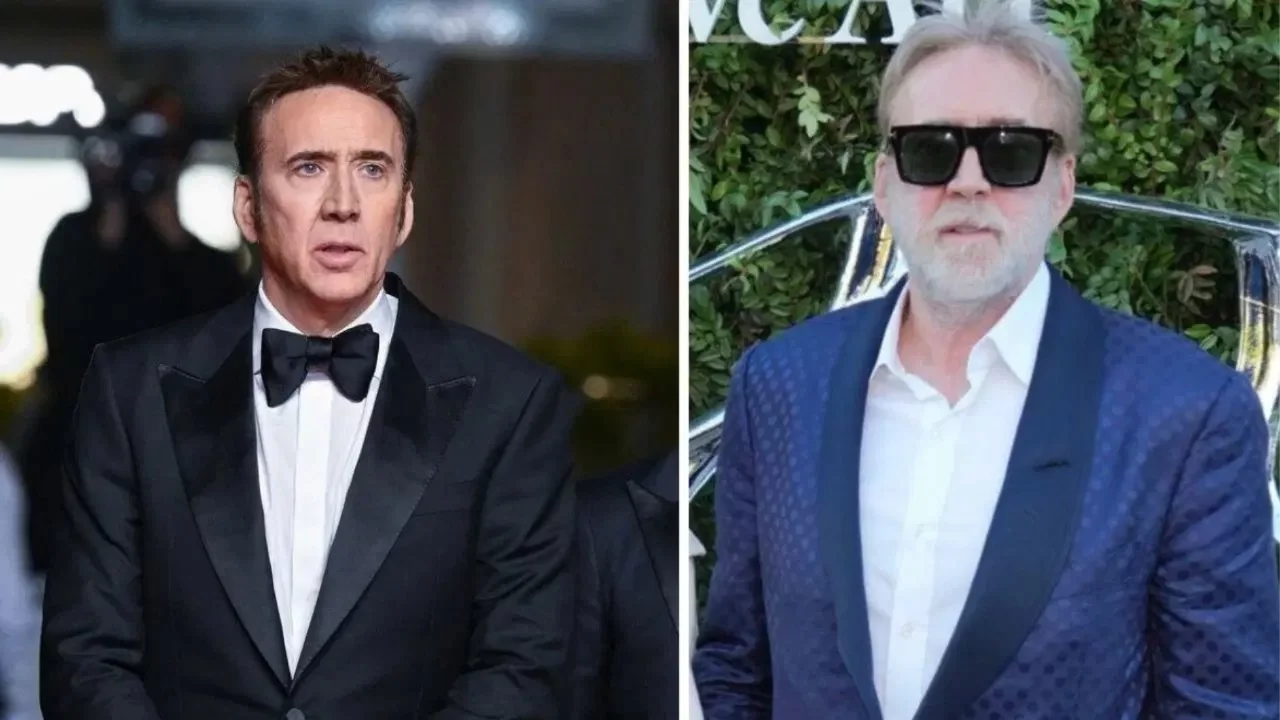 62 yaşındaki Nicolas Cage'in yeni tarzı dikkat çekti