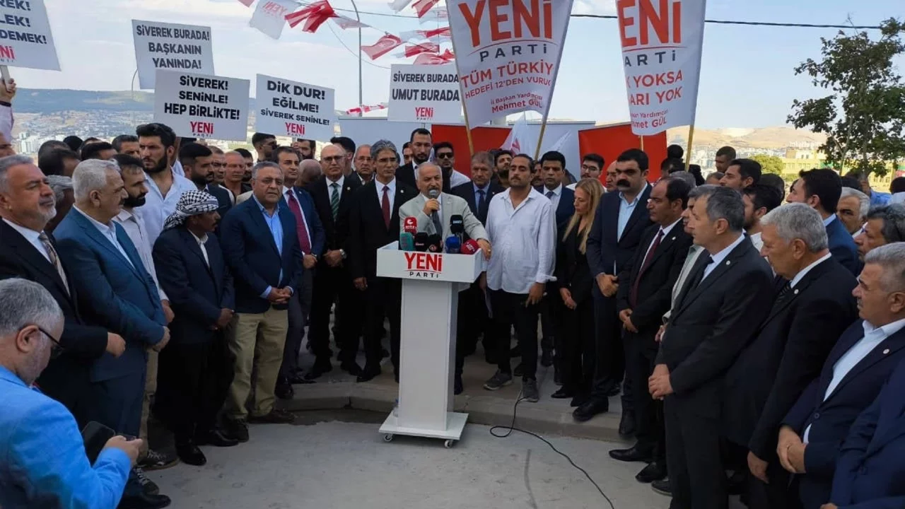 YENİ Parti Şanlıurfa İl Başkanlığı açıldı