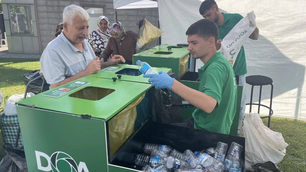 Bursa Lezzet Festivali'nde çevre rekoru: 50 bini aşkın ambalaj toplandı