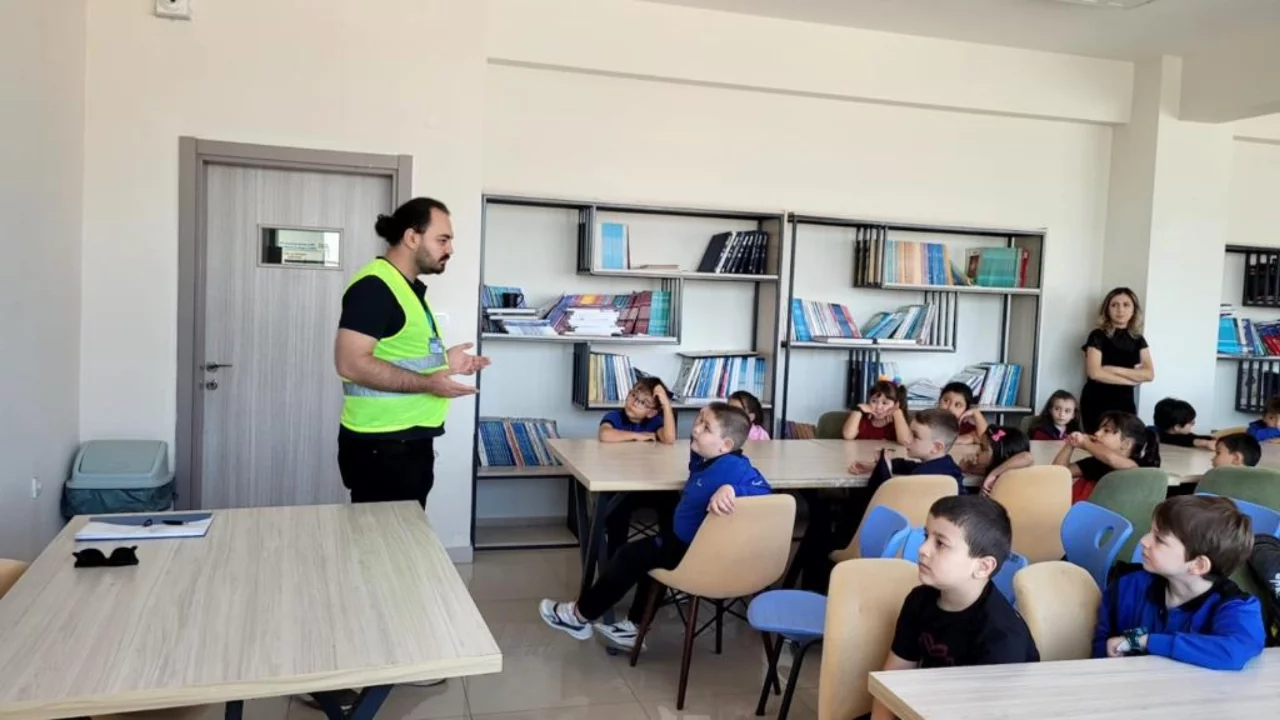 Bursa Büyükşehir Belediyesi'nden öğrencilere su bilinci eğitimi