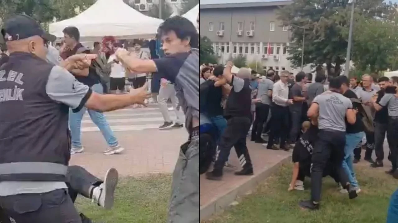Ege Üniversitesi'nde stant açan öğrencilere gözaltı!