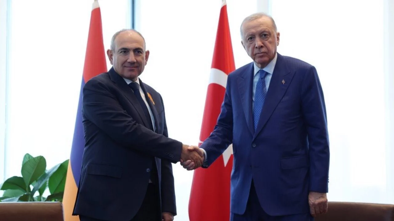 Cumhurbaşkanı Erdoğan, Ermenistan Başbakanı Paşinyan'ı kabul etti