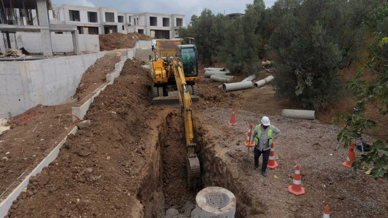 Bursa Büyükşehir Belediyesi'nden Mudanya'da altyapı hamlesi