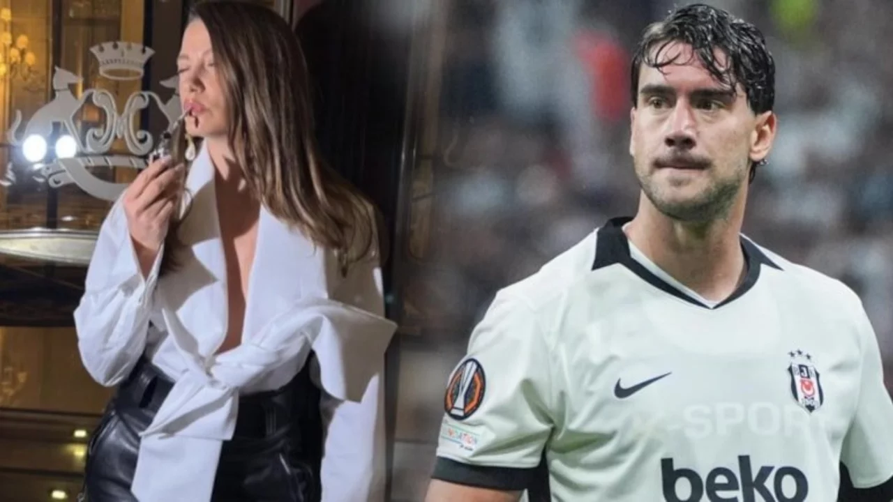 Vlahovic'ten Serenay Sarıkaya'ya sürpriz!