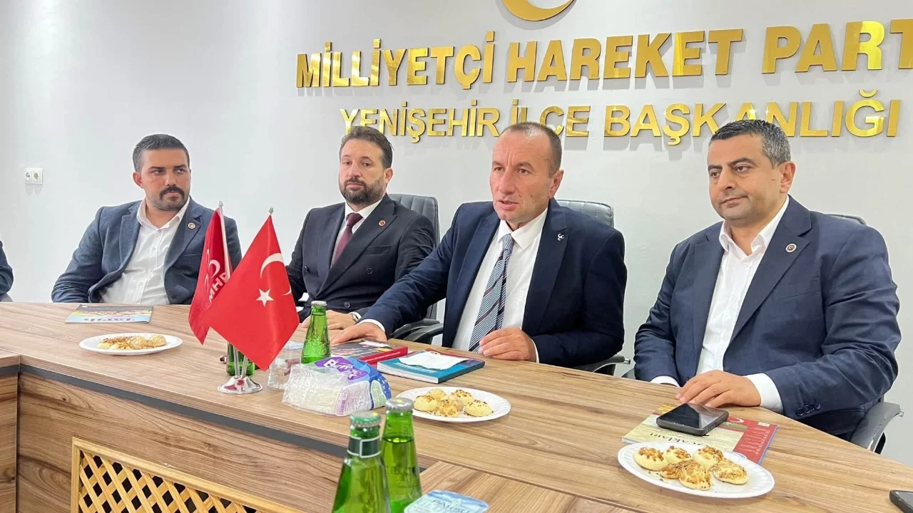 MHP Bursa teşkilatı Yenişehir'de birlik beraberlik mesajı verdi
