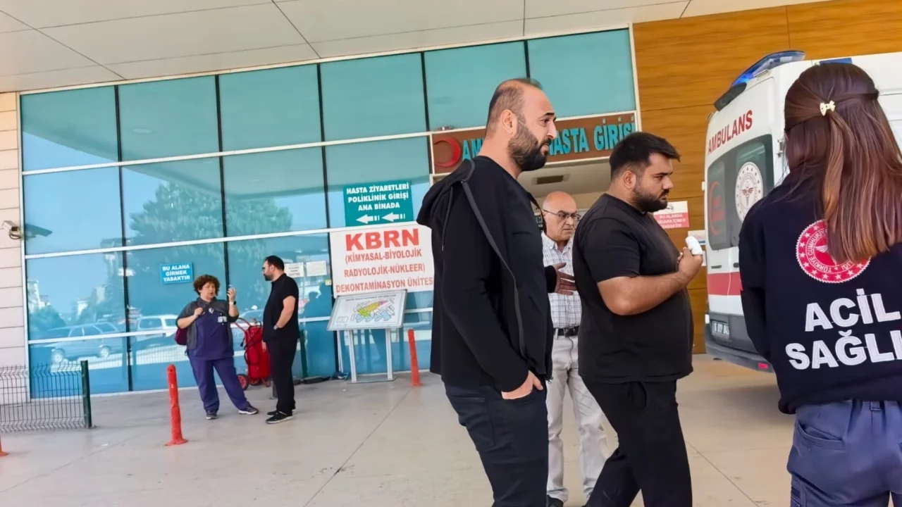 Bursa'da iş kazası! Kopan parmağını buz torbasıyla taşıdılar