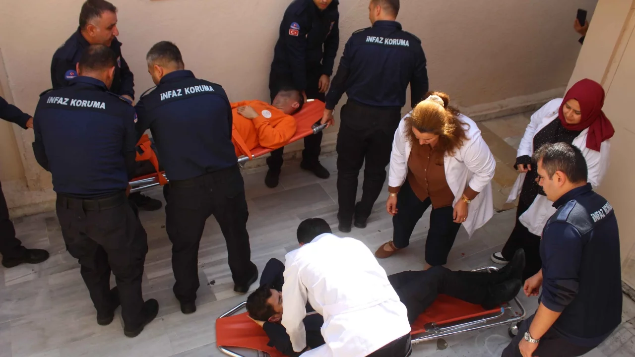 Gemlik Açık Ceza İnfaz Kurumu'nda olağanüstü hal tatbikatı