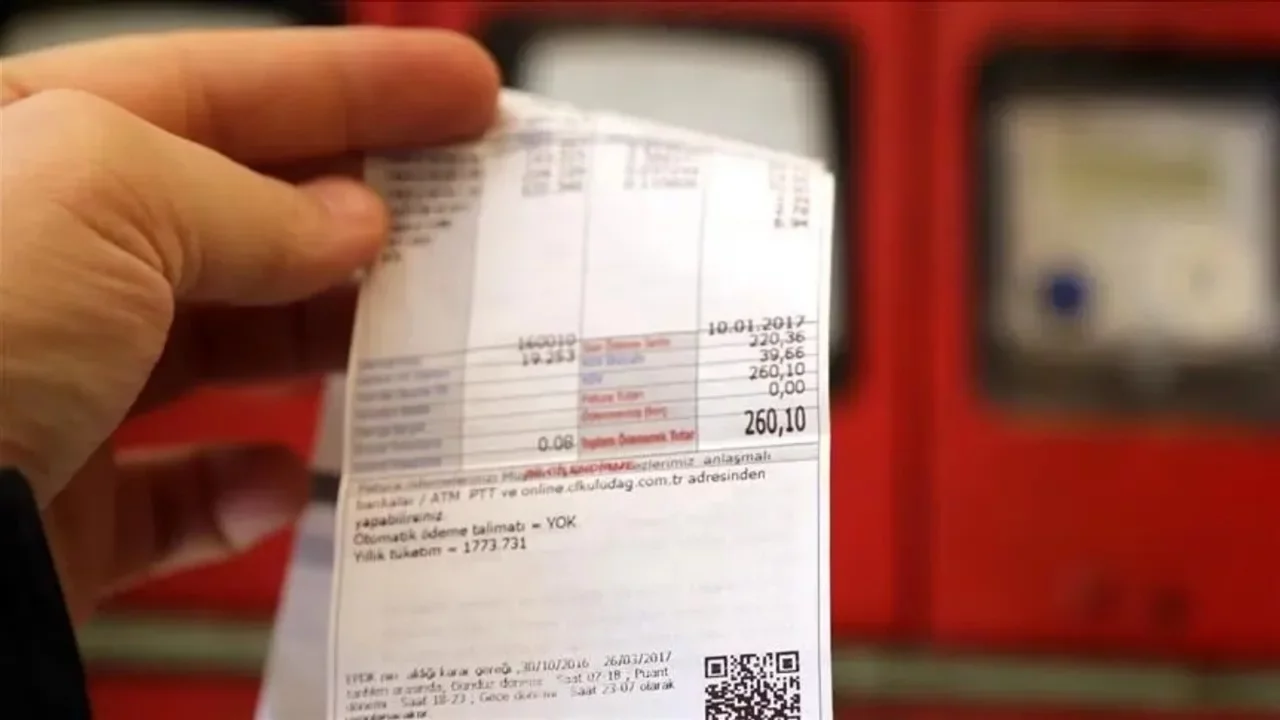 Elektrik faturasında yeni uygulama