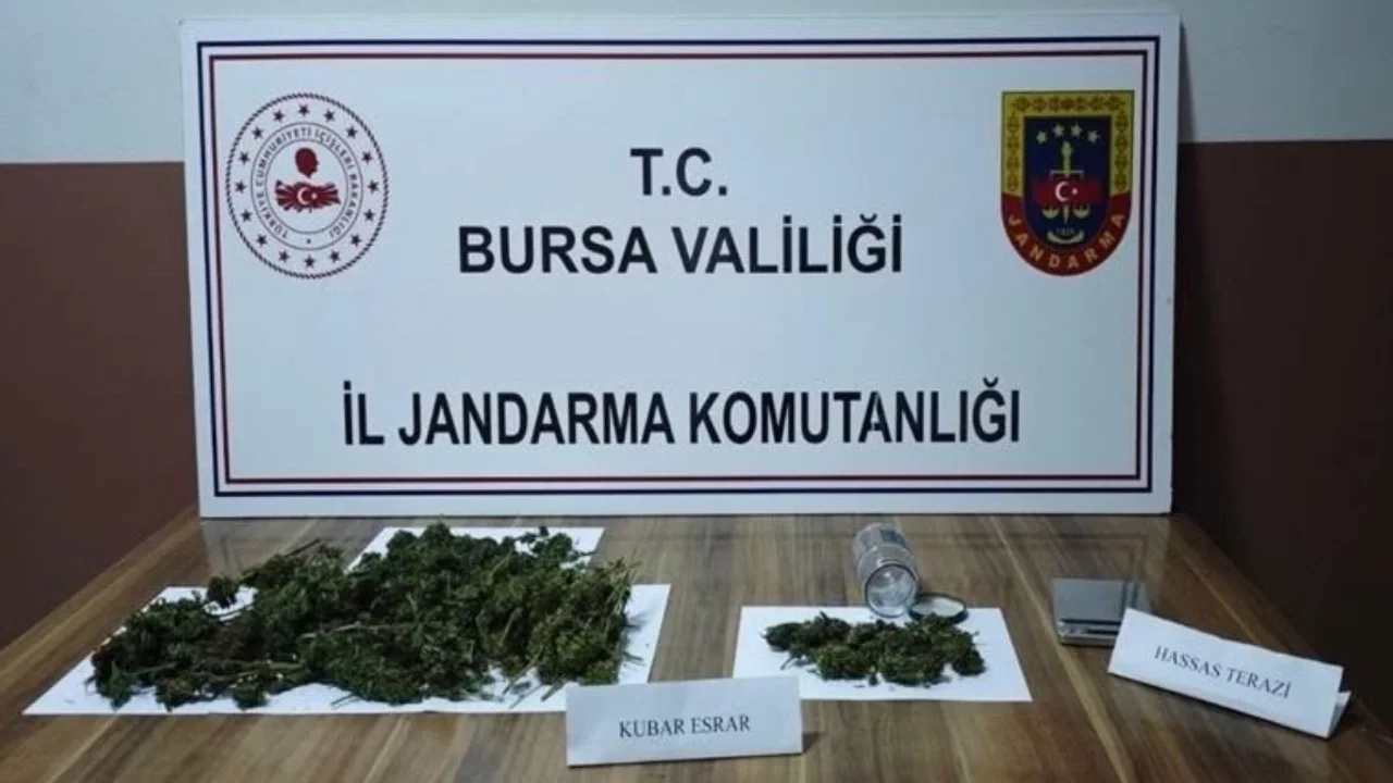 İnegöl'de uyuşturucu operasyonu gerçekleştirildi