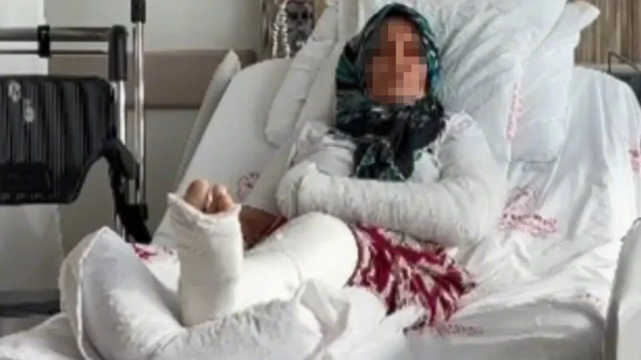 İş yerinde husumetlilerinin saldırısına uğrayan kadın yaralandı