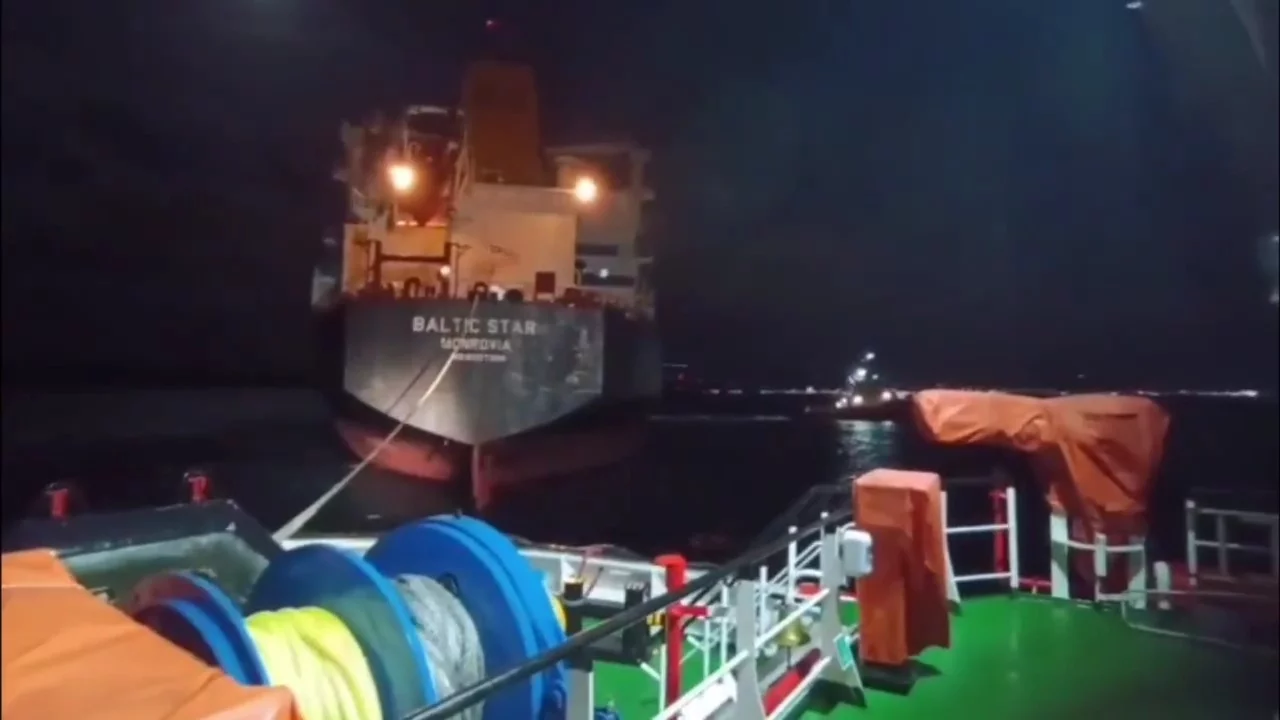 Çanakkale Boğazı'nda kimyasal tanker arızalandı