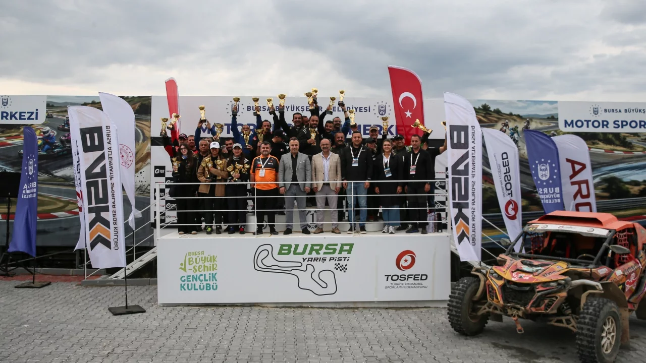 Türkiye Baja Şampiyonası'nın 4. etabı Bursa'da tamamlandı