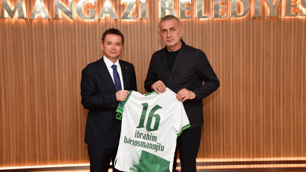 TFF Başkanı'ndan Osmangazi Belediye Başkanı Erkan Aydın'a ziyaret