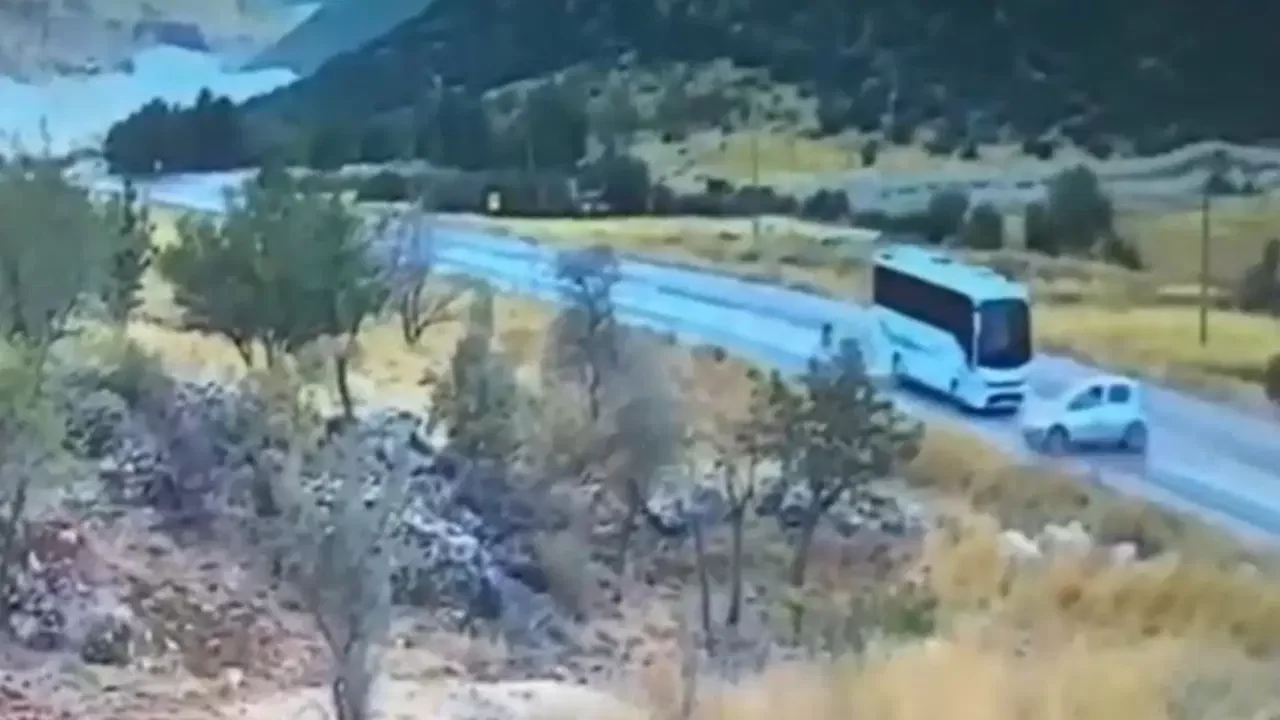 Gaziantep'te 7 kişinin yaşamını yitirdiği kazanın görüntüleri ortaya çıktı