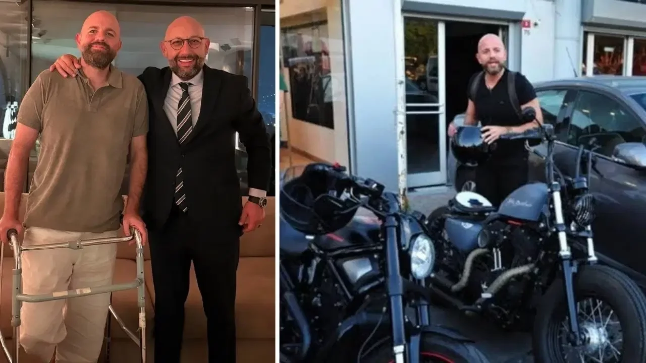 Motosiklet kazası geçiren İzzet Özilhan'dan ilk görüntü