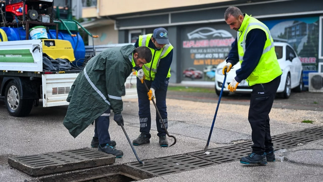 Bursa Büyükşehir Belediyesi'nden yağmur teyakkuzu