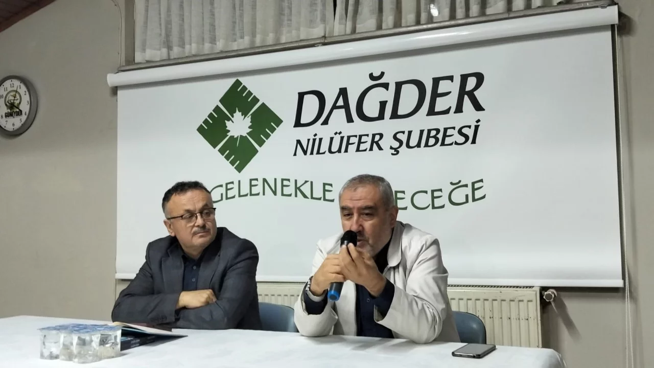 Prof. Dr. Adem Apak, DAĞDER Nilüfer'de Dağ Yöresi Yazar Buluşmaları'nın konuğu oldu