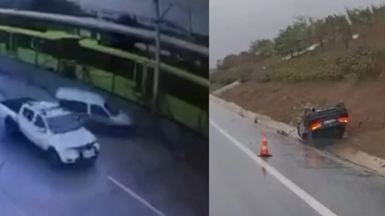 Bursa'da sabah saatlerinde iki ayrı noktada kaza