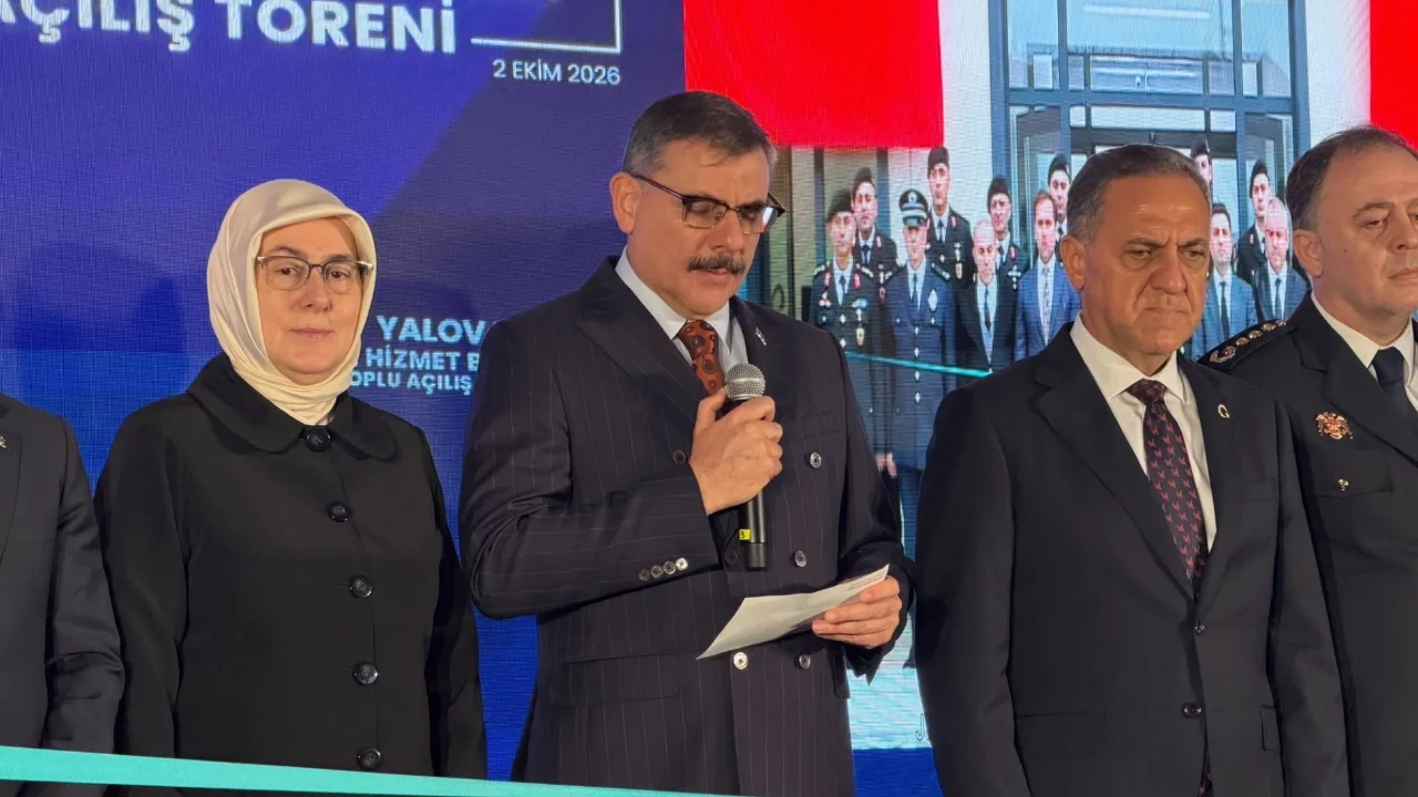 İçişleri Bakanı Mustafa Çiftçi, Yalova'da güvenlik yatırımlarının açılışını yaptı