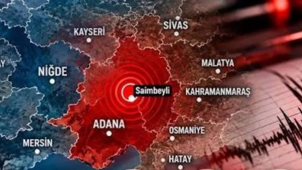 Adana'da bir deprem daha!