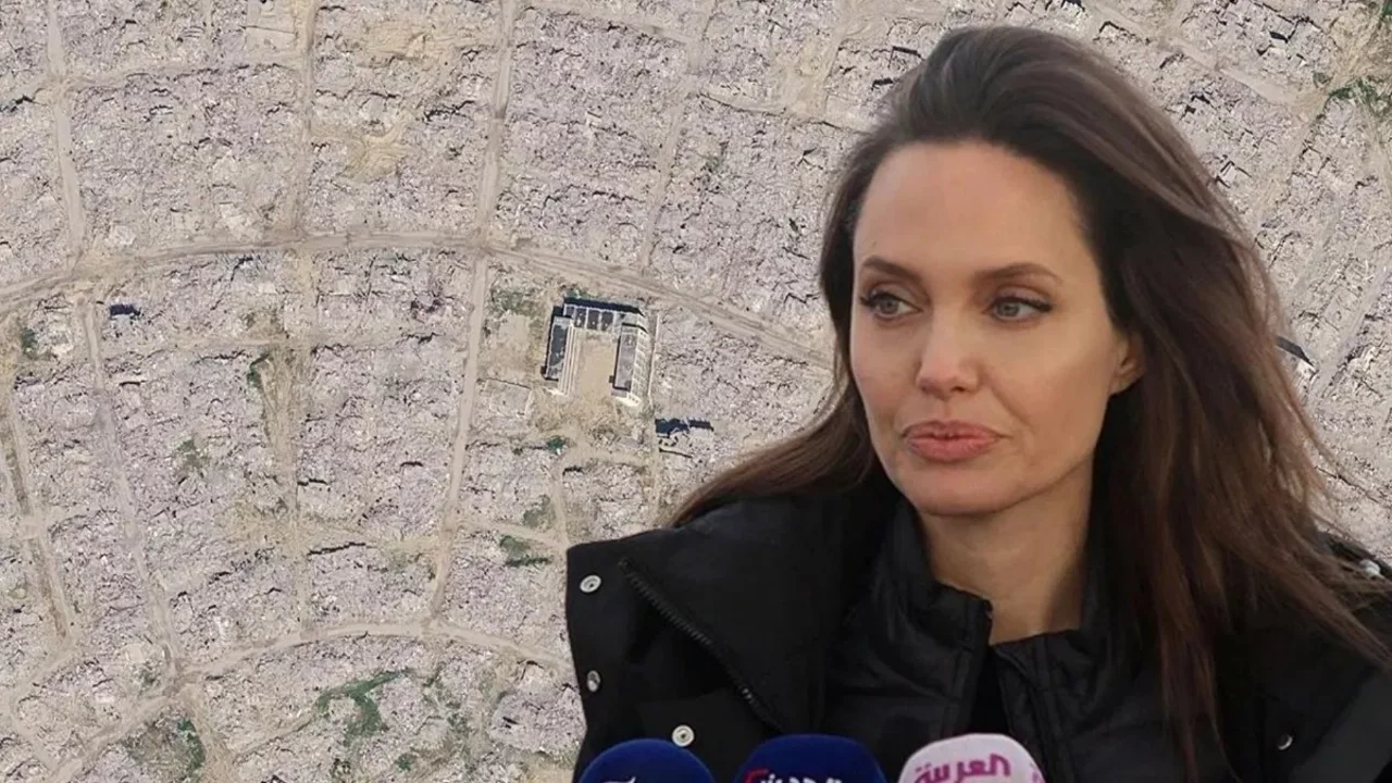 Angelina Jolie'den Gazze paylaşımı