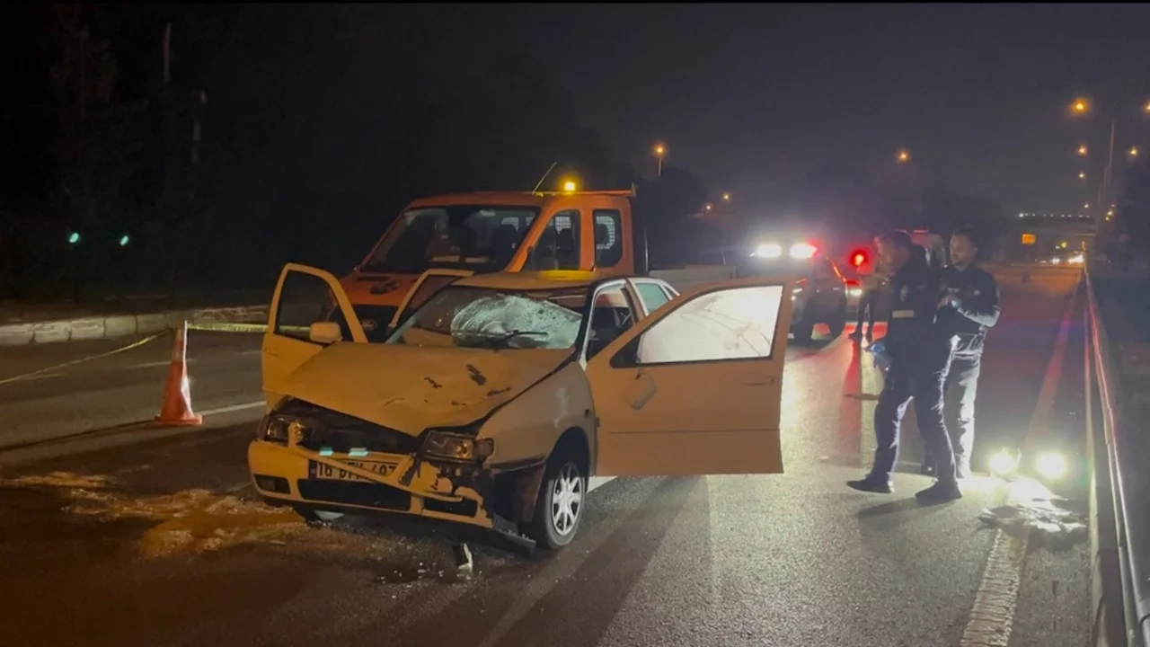 Bursa'da otomobilin çarptığı şahıs hayatını kaybetti