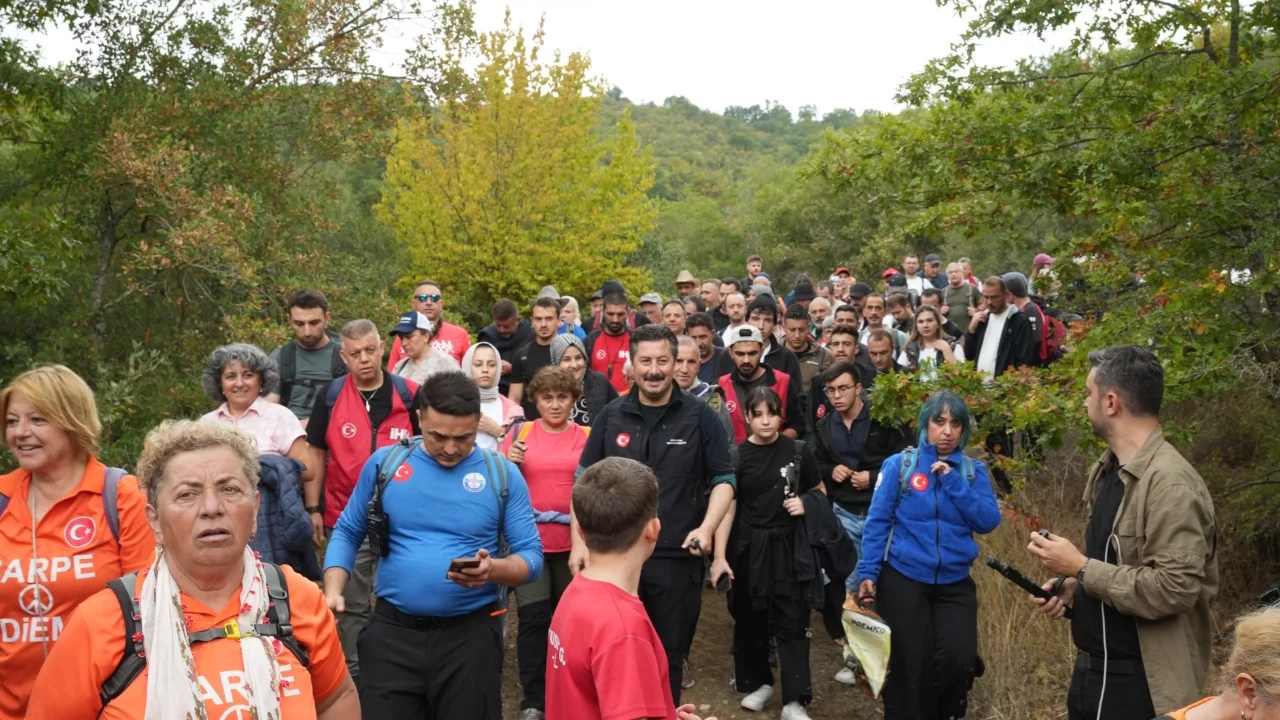Yüzlerce doğasever Yenişehir'de bir araya geldi