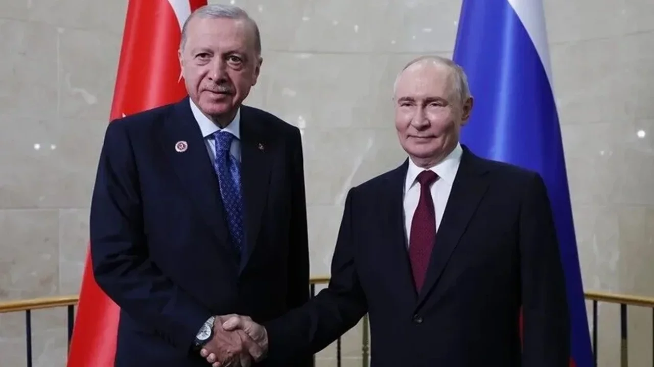 Cumhurbaşkanı Erdoğan, Rusya Devlet Başkanı Putin ile görüştü