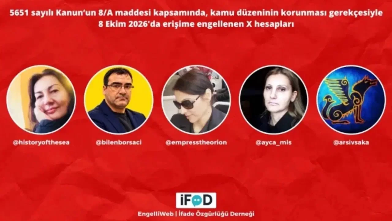 İfade Özgürlüğü Derneği, en az 39 X hesabına daha erişim engeli getirildiğini duyurdu