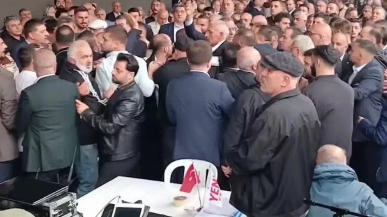 Yeni Parti Esenyurt kongresinde çıkan gerginliğe soruşturma