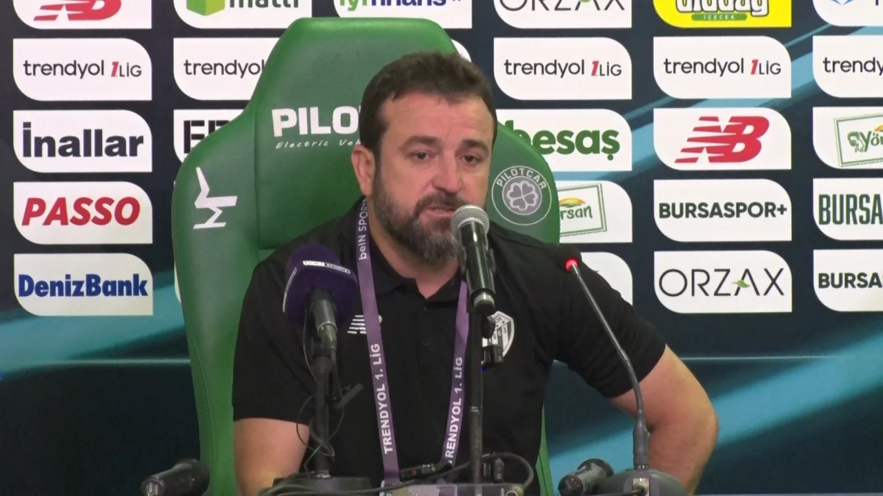 Bursaspor Teknik Sorumlusu Şen: "Önümüzdeki hafta taraftarımızdan özrümüzü sahada dileyeceğiz"