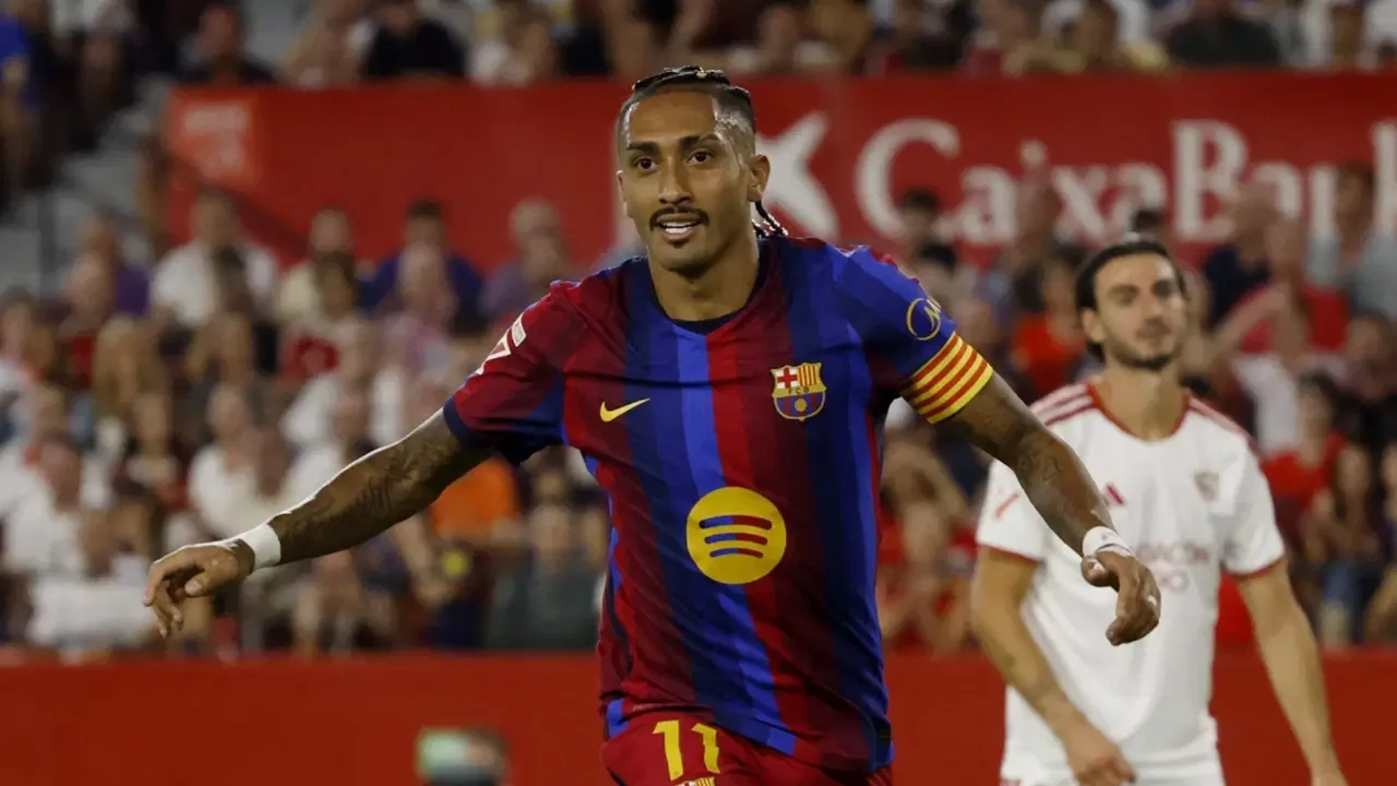 Barcelona'dan Raphinha kararı