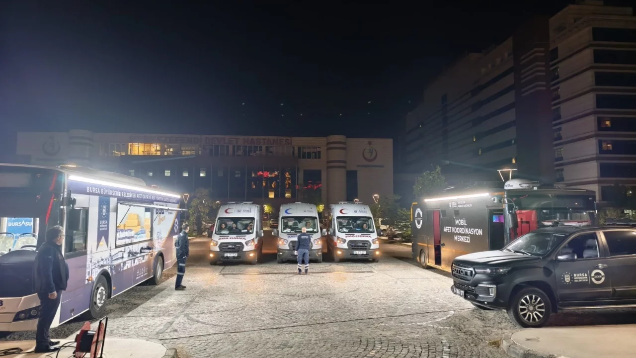 Manisa'da yaşanan kaza sonrası BBB AKOM'dan destek