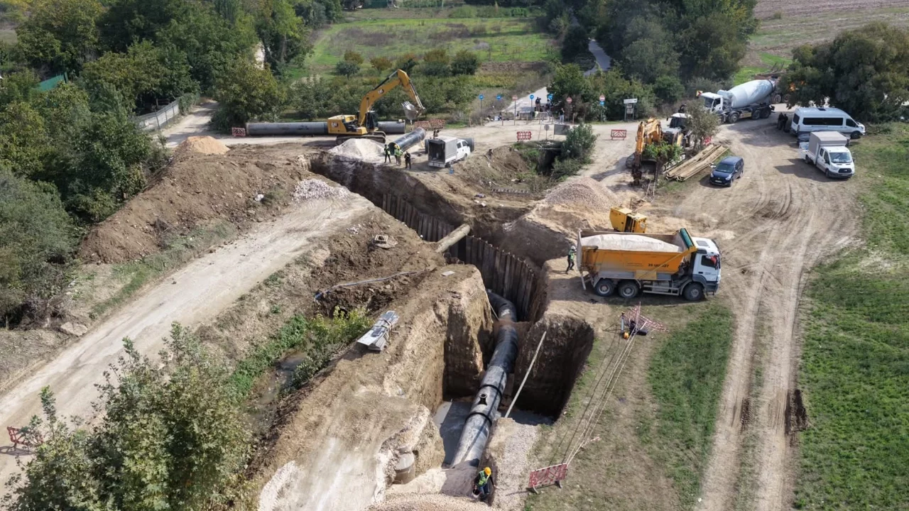 Bursa Büyükşehir Belediyesi'nden içme suyu altyapısına güçlü takviye