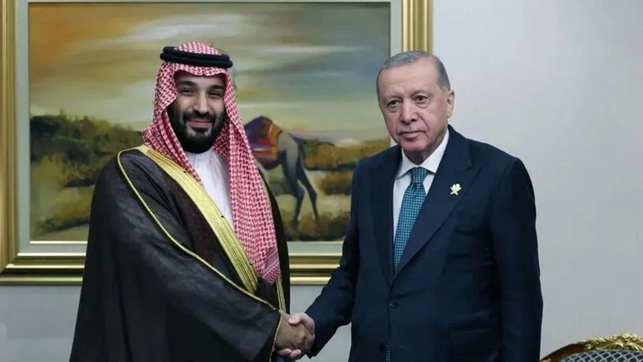 Cumhurbaşkanı Erdoğan, Suudi Arabistan Veliaht Prensi Selman ile görüştü