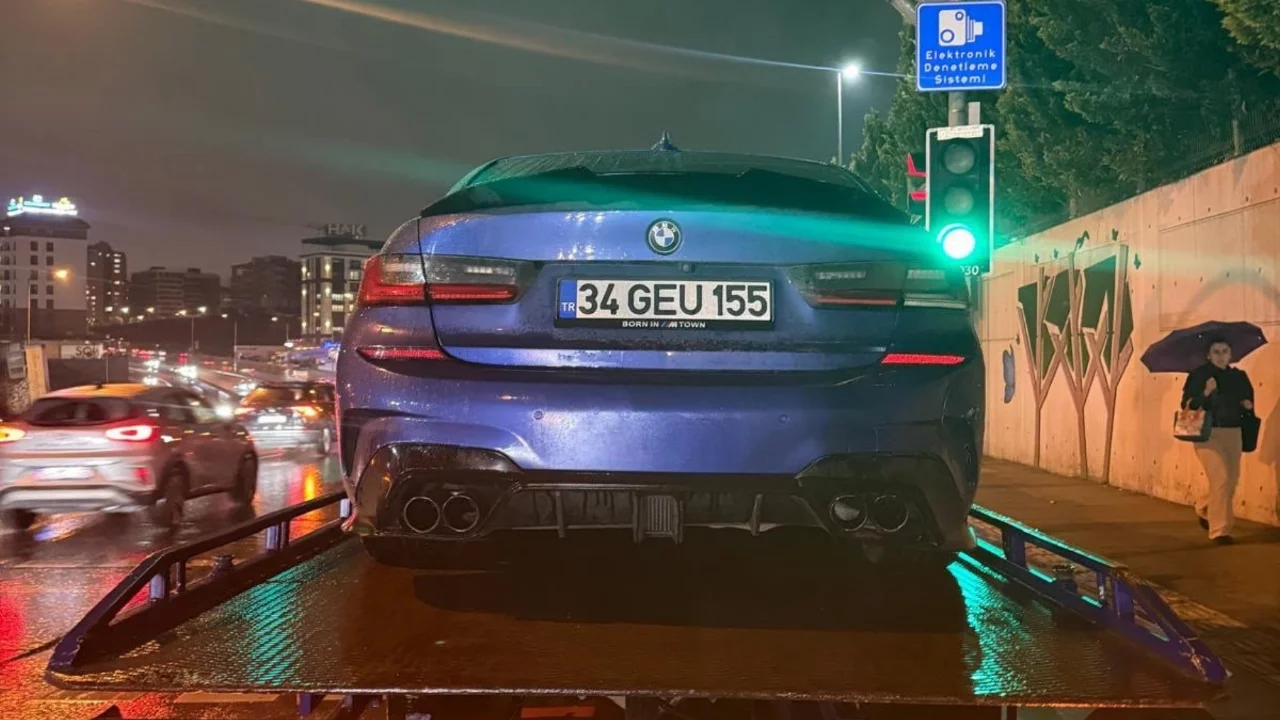 İstanbul'da drift yapan sürücüye 140 bin TL ceza