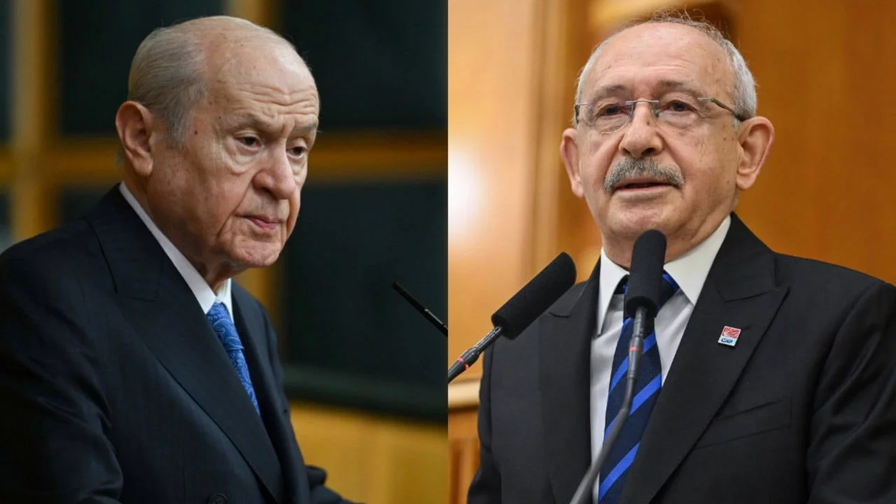 MHP lideri Bahçeli, CHP Genel Başkanı Kılıçdaroğlu ile görüştü