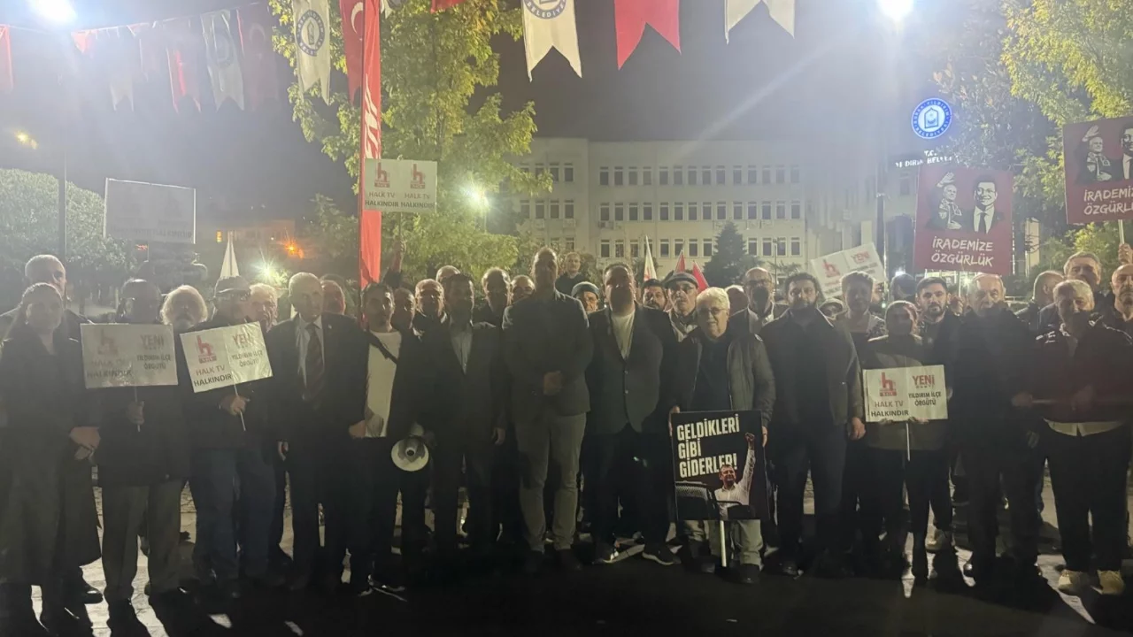 YENİ Parti Yıldırım'dan Halk TV'ye kayyum atanmasına tepki!