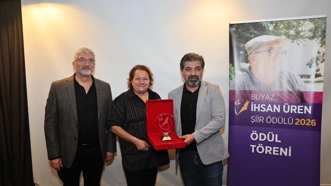 Nilüfer'de 3. BUYAZ İhsan Üren Şiir Ödülü sahibini buldu